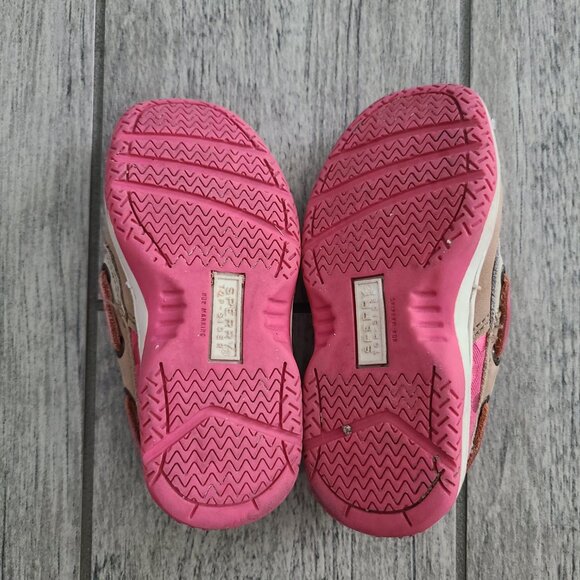 Sperry Toddler Girls Bluefish 2-Eye Boat Shoes Size 7M - Picture 10 of 11